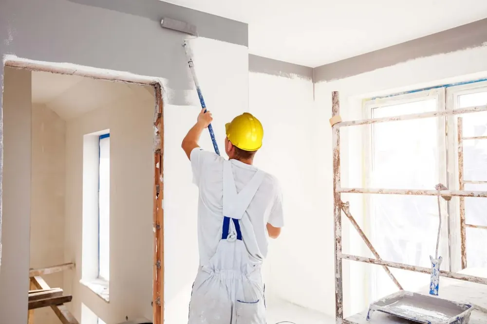 Peinture intérieure à Loches